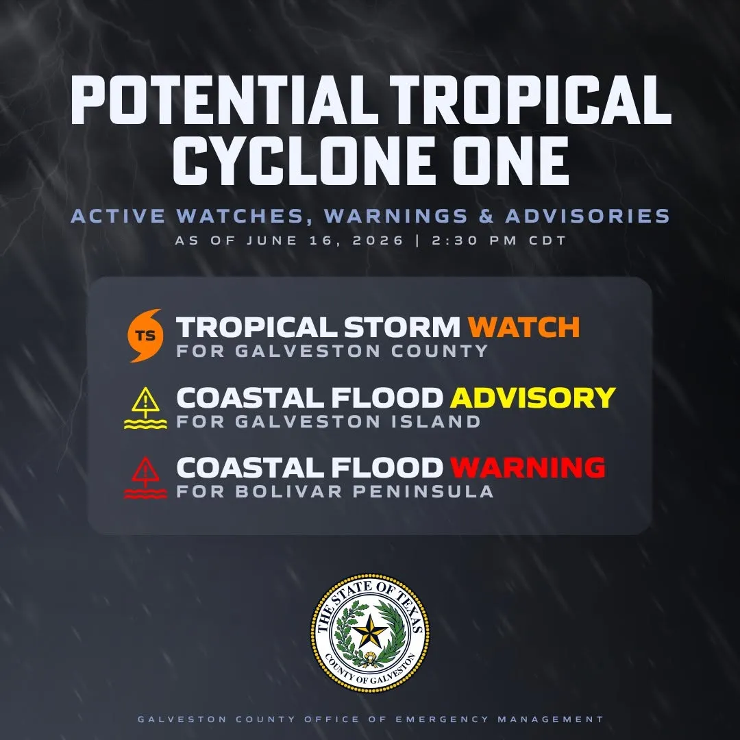 Potential tropical cyclone one
